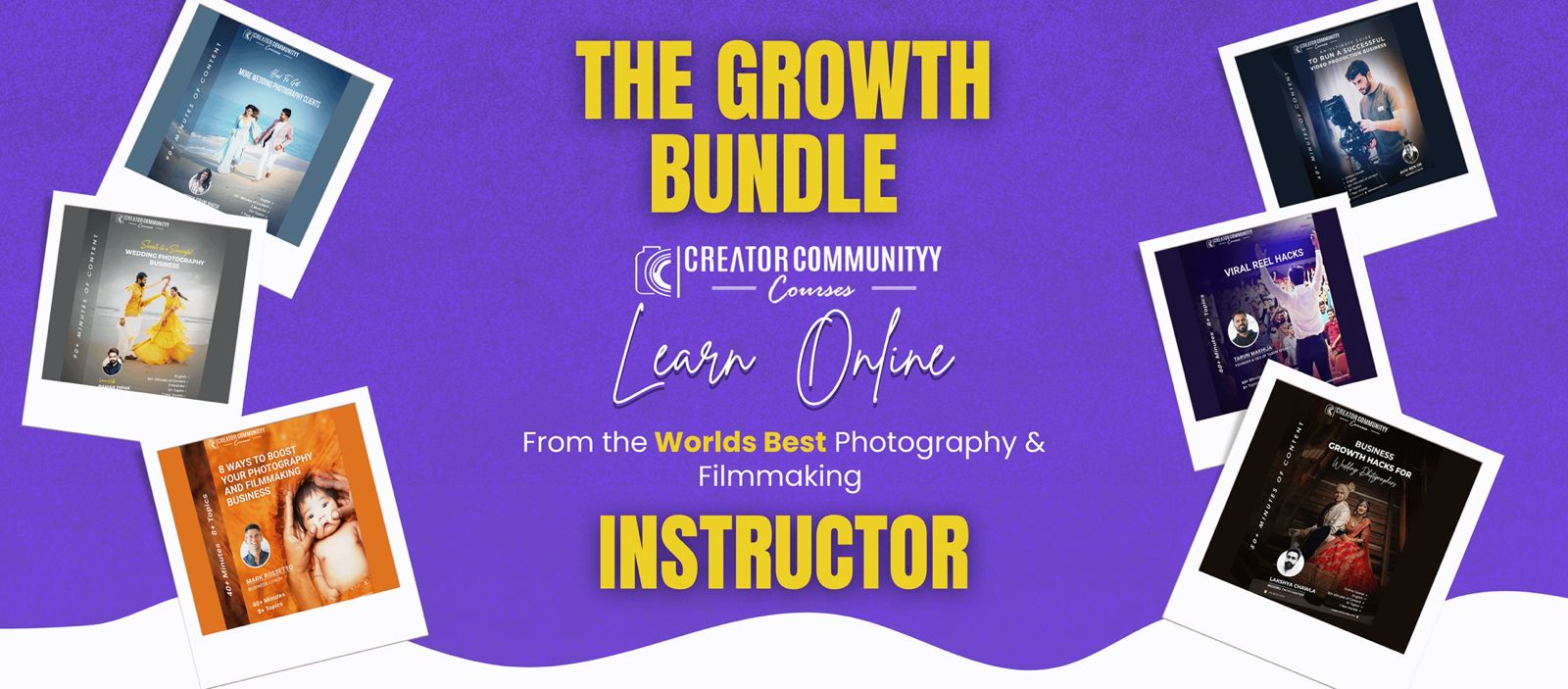 Creator Communityy | Online Educational Platform For Photographers, Filmmakers, Content Creators In India